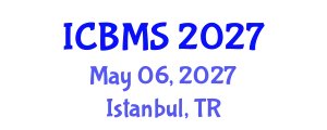 International Conference on Biology and Medical Sciences (ICBMS) May 06, 2027 - Istanbul, Turkey