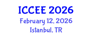 International Conference on Civil and Environmental Engineering (ICCEE) February 12, 2026 - Istanbul, Turkey