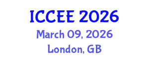 International Conference on Civil and Environmental Engineering (ICCEE) March 09, 2026 - London, United Kingdom