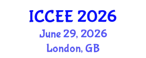 International Conference on Civil and Environmental Engineering (ICCEE) June 29, 2026 - London, United Kingdom