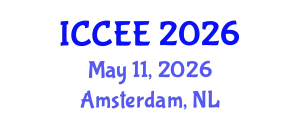 International Conference on Civil and Environmental Engineering (ICCEE) May 11, 2026 - Amsterdam, Netherlands