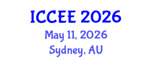 International Conference on Civil and Environmental Engineering (ICCEE) May 11, 2026 - Sydney, Australia