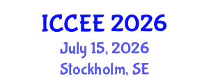 International Conference on Civil and Environmental Engineering (ICCEE) July 15, 2026 - Stockholm, Sweden
