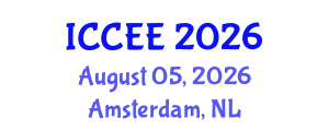 International Conference on Civil and Environmental Engineering (ICCEE) August 05, 2026 - Amsterdam, Netherlands