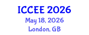 International Conference on Civil and Environmental Engineering (ICCEE) May 18, 2026 - London, United Kingdom