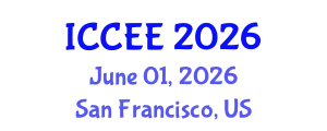 International Conference on Civil and Environmental Engineering (ICCEE) June 01, 2026 - San Francisco, United States