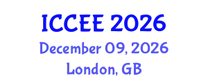 International Conference on Civil and Environmental Engineering (ICCEE) December 09, 2026 - London, United Kingdom