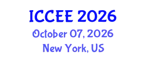 International Conference on Civil and Environmental Engineering (ICCEE) October 07, 2026 - New York, United States