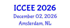 International Conference on Civil and Environmental Engineering (ICCEE) December 02, 2026 - Amsterdam, Netherlands