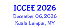 International Conference on Civil and Environmental Engineering (ICCEE) December 06, 2026 - Kuala Lumpur, Malaysia