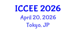 International Conference on Civil and Environmental Engineering (ICCEE) April 20, 2026 - Tokyo, Japan