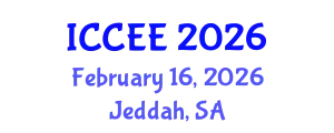International Conference on Civil and Environmental Engineering (ICCEE) February 16, 2026 - Jeddah, Saudi Arabia