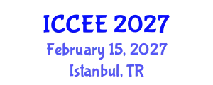 International Conference on Civil and Environmental Engineering (ICCEE) February 15, 2027 - Istanbul, Turkey