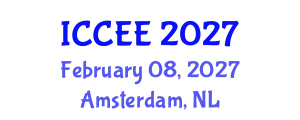 International Conference on Civil and Environmental Engineering (ICCEE) February 08, 2027 - Amsterdam, Netherlands