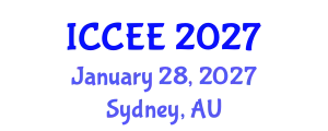 International Conference on Civil and Environmental Engineering (ICCEE) January 28, 2027 - Sydney, Australia