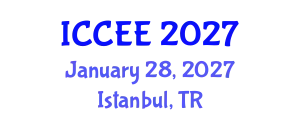 International Conference on Civil and Environmental Engineering (ICCEE) January 28, 2027 - Istanbul, Turkey