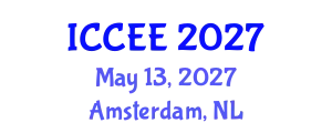 International Conference on Civil and Environmental Engineering (ICCEE) May 13, 2027 - Amsterdam, Netherlands