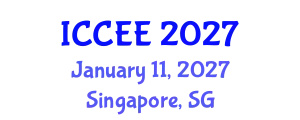 International Conference on Civil and Environmental Engineering (ICCEE) January 11, 2027 - Singapore, Singapore