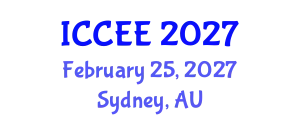 International Conference on Civil and Environmental Engineering (ICCEE) February 25, 2027 - Sydney, Australia
