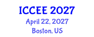 International Conference on Civil and Environmental Engineering (ICCEE) April 22, 2027 - Boston, United States