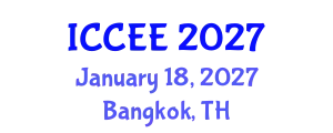 International Conference on Civil and Environmental Engineering (ICCEE) January 18, 2027 - Bangkok, Thailand
