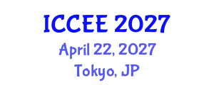 International Conference on Civil and Environmental Engineering (ICCEE) April 22, 2027 - Tokyo, Japan