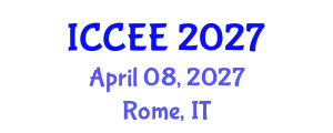 International Conference on Civil and Environmental Engineering (ICCEE) April 08, 2027 - Rome, Italy