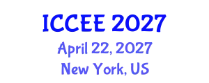 International Conference on Civil and Environmental Engineering (ICCEE) April 22, 2027 - New York, United States