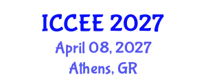 International Conference on Civil and Environmental Engineering (ICCEE) April 08, 2027 - Athens, Greece