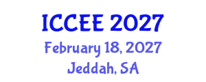 International Conference on Civil and Environmental Engineering (ICCEE) February 18, 2027 - Jeddah, Saudi Arabia
