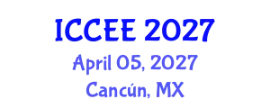 International Conference on Civil and Environmental Engineering (ICCEE) April 05, 2027 - Cancún, Mexico