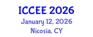 International Conference on Civil and Environmental Engineering (ICCEE) January 12, 2026 - Nicosia, Cyprus