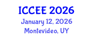 International Conference on Civil and Environmental Engineering (ICCEE) January 12, 2026 - Montevideo, Uruguay