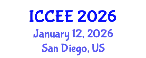 International Conference on Civil and Environmental Engineering (ICCEE) January 12, 2026 - San Diego, United States