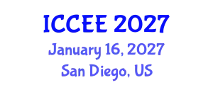 International Conference on Civil and Environmental Engineering (ICCEE) January 16, 2027 - San Diego, United States