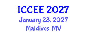 International Conference on Civil and Environmental Engineering (ICCEE) January 23, 2027 - Maldives, Maldives