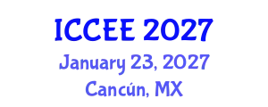 International Conference on Civil and Environmental Engineering (ICCEE) January 23, 2027 - Cancún, Mexico