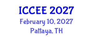 International Conference on Civil and Environmental Engineering (ICCEE) February 10, 2027 - Pattaya, Thailand