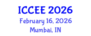 International Conference on Civil and Environmental Engineering (ICCEE) February 16, 2026 - Mumbai, India