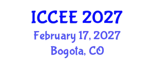 International Conference on Civil and Environmental Engineering (ICCEE) February 17, 2027 - Bogota, Colombia