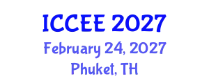 International Conference on Civil and Environmental Engineering (ICCEE) February 24, 2027 - Phuket, Thailand