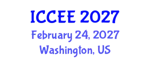 International Conference on Civil and Environmental Engineering (ICCEE) February 24, 2027 - Washington, United States