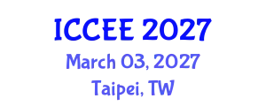 International Conference on Civil and Environmental Engineering (ICCEE) March 03, 2027 - Taipei, Taiwan