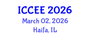 International Conference on Civil and Environmental Engineering (ICCEE) March 02, 2026 - Haifa, Israel