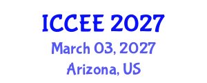 International Conference on Civil and Environmental Engineering (ICCEE) March 03, 2027 - Arizona, United States
