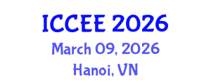 International Conference on Civil and Environmental Engineering (ICCEE) March 09, 2026 - Hanoi, Vietnam