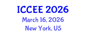 International Conference on Civil and Environmental Engineering (ICCEE) March 16, 2026 - New York, United States