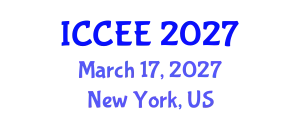 International Conference on Civil and Environmental Engineering (ICCEE) March 17, 2027 - New York, United States