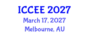 International Conference on Civil and Environmental Engineering (ICCEE) March 17, 2027 - Melbourne, Australia