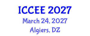 International Conference on Civil and Environmental Engineering (ICCEE) March 24, 2027 - Algiers, Algeria